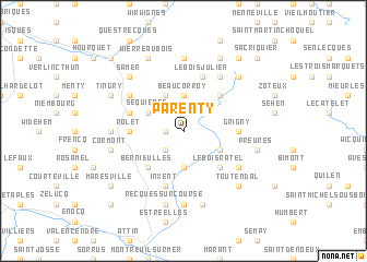 map of Parenty
