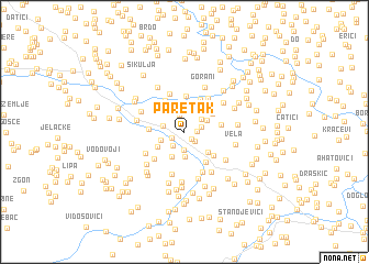 map of Paretak