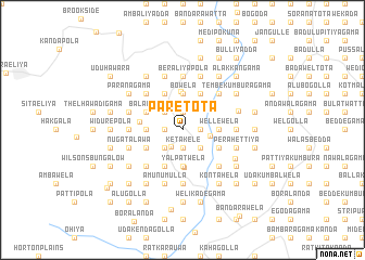 map of Paretota