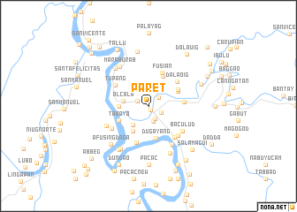 map of Paret