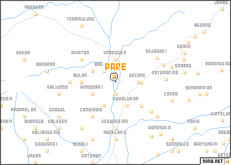 map of Pare