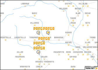 map of Parga