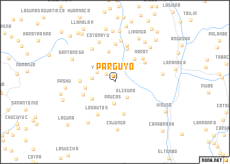 map of Parguyo