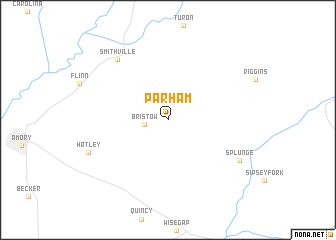 map of Parham