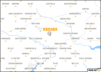 map of Parham