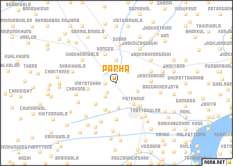 map of Parhā