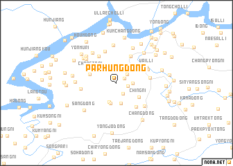 map of Parhŭng-dong