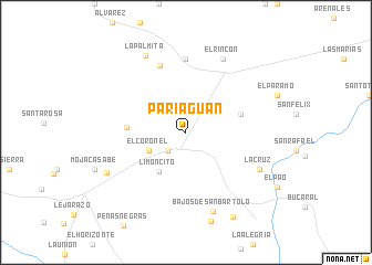 map of Pariaguán