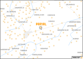 map of Pariāl