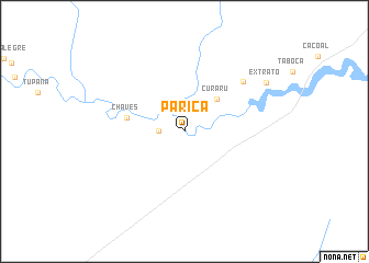 map of Paricá