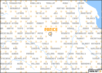 map of Parice