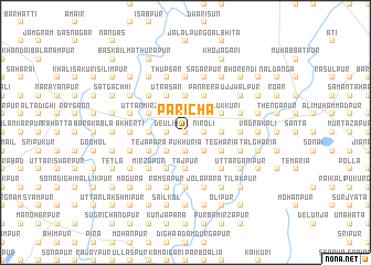 map of Paricha