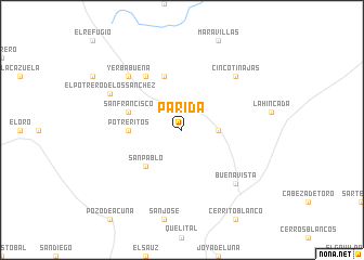 map of Parida