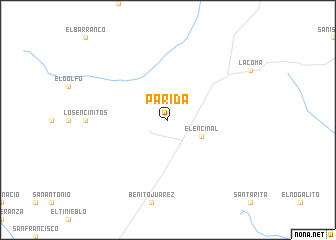 map of Parida
