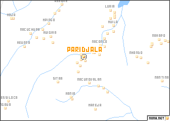 map of Paridjala