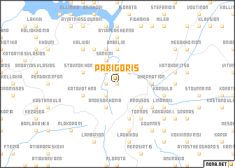 map of Parigóris