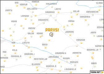 map of Pariisi