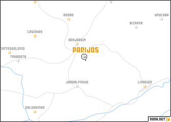 map of Parijós