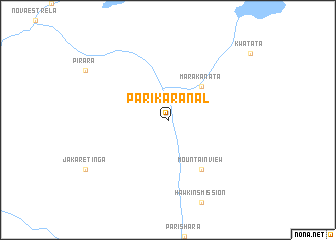 map of Parikaranal