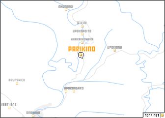 map of Parikino