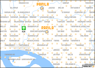 map of Pārila