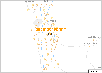 map of Pariñas Grande