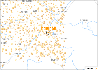 map of Parinda