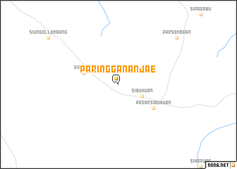 map of Paringgananjae