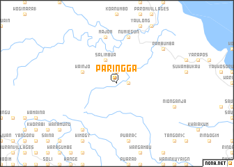 map of Paringga