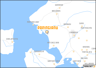 map of Paringianu