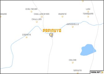 map of Parinuyo