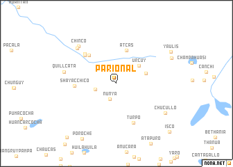 map of Parional