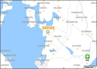 map of Paripe