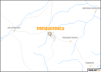 map of Pariquera-Açu