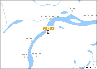 map of Pariri