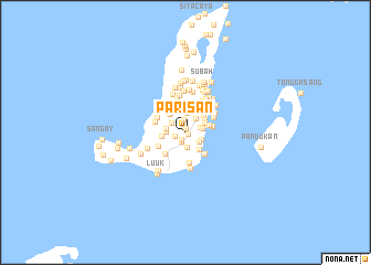 map of Parisan