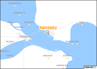 map of Parishev