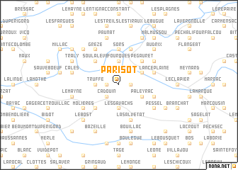 map of Parisot