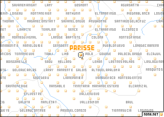 map of Parisse