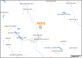 map of Paris