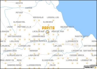 map of Parita