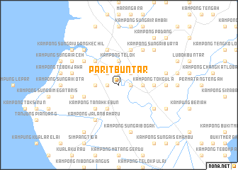 map of Parit Buntar