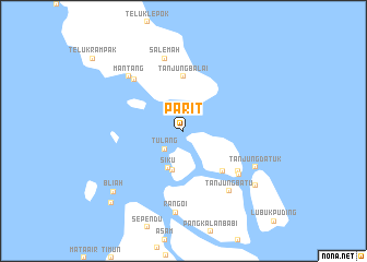 map of Parit