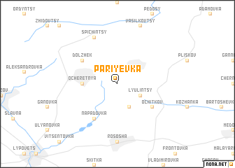 map of Pariyevka