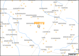 map of Pariyu