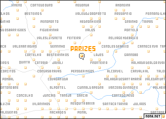 map of Parizes