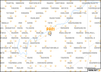 map of Pari