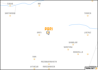 map of Pari