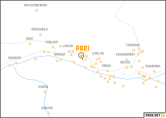 map of P\