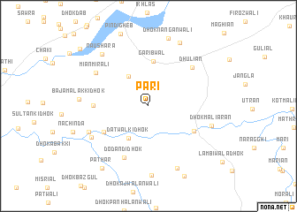 map of Pari